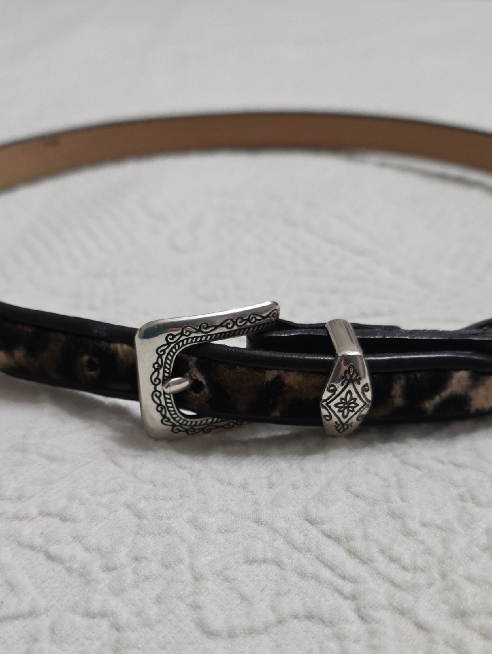 BRIGHTON🩷 LEAPORD BELT Size Small